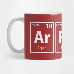 Array (Ar-Ra-Y) Periodic Elements Spelling Mug